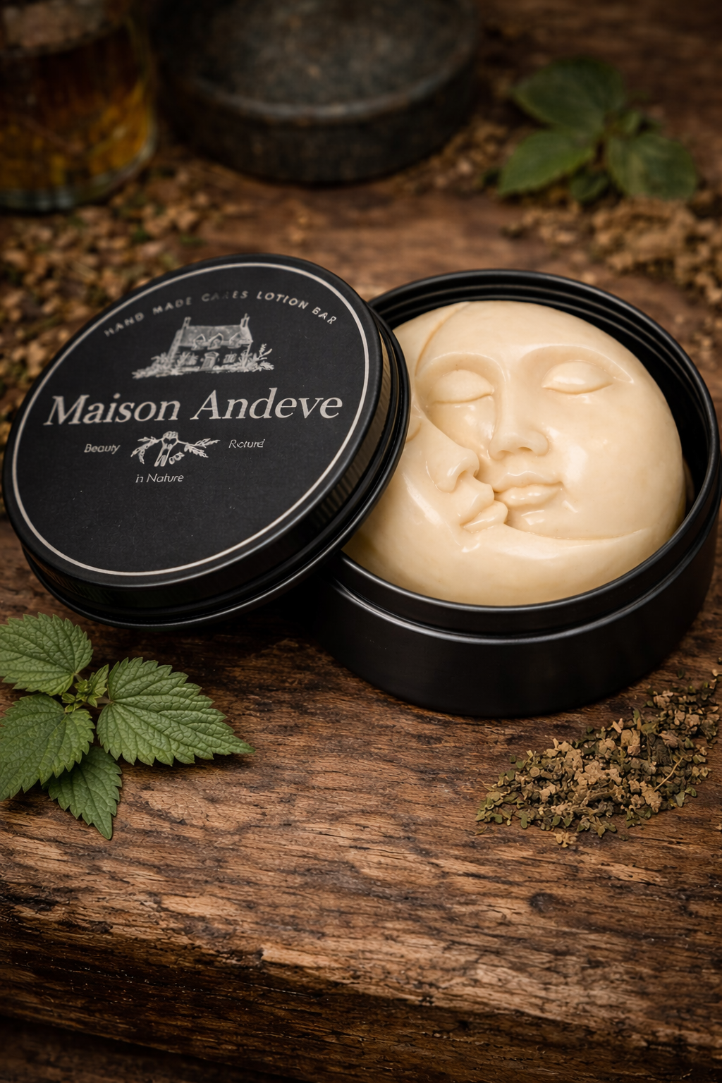 Nettle Restore Lotion Bar for Dry Hands & Skin (60g)