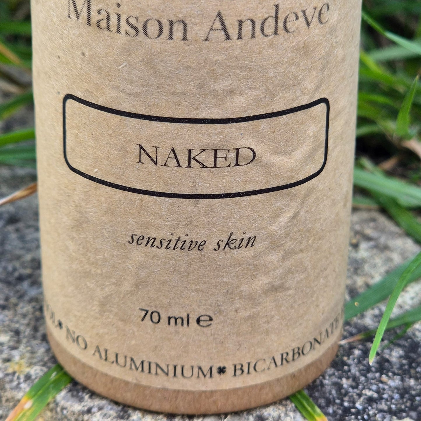 Naked Natural Deodorant | Fragrance-Free | Extra Gentle for Sensitive Skin