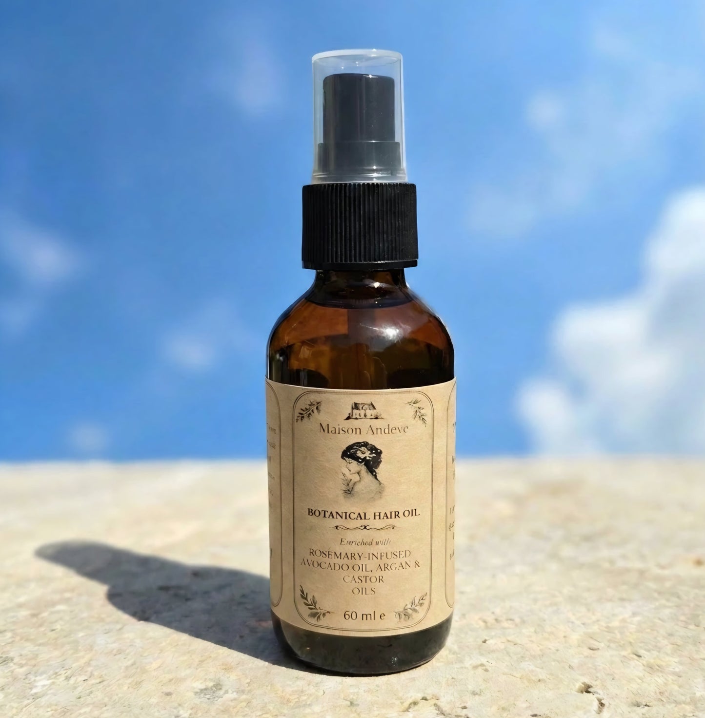 Handmade Botanical Hair Oil | Maison Andeve