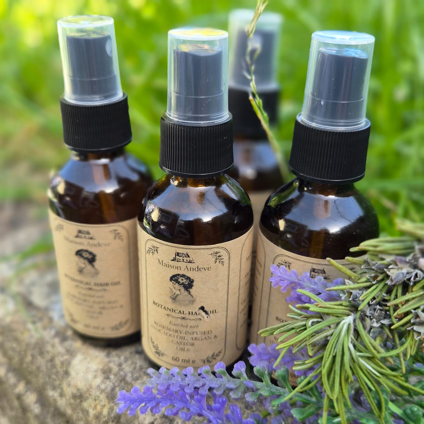 Handmade Botanical Hair Oil | Maison Andeve