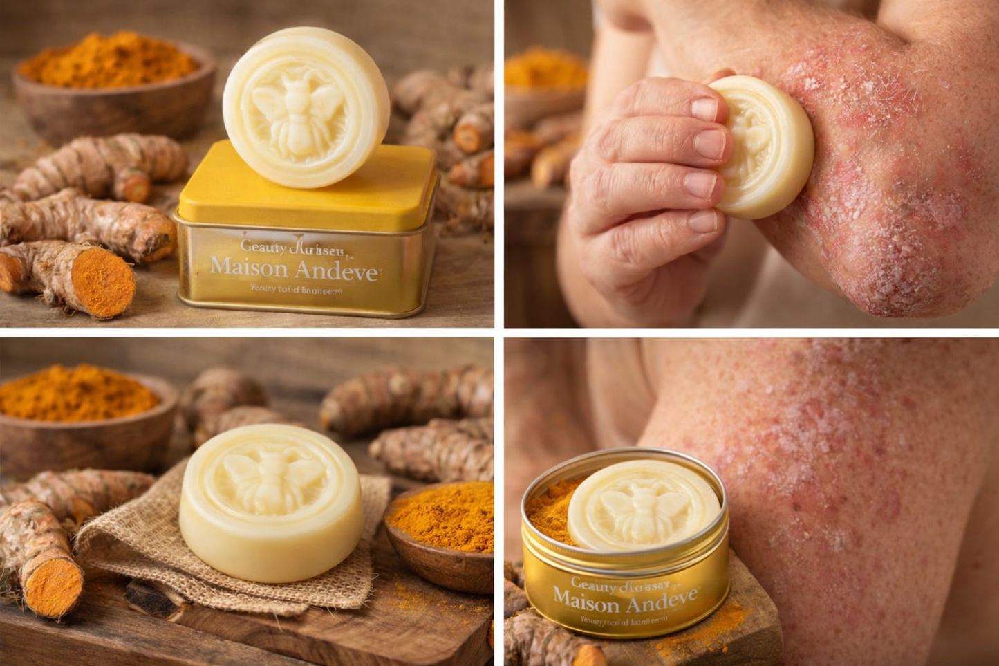 Golden Root Comfort |Turmeric Lotion Bar