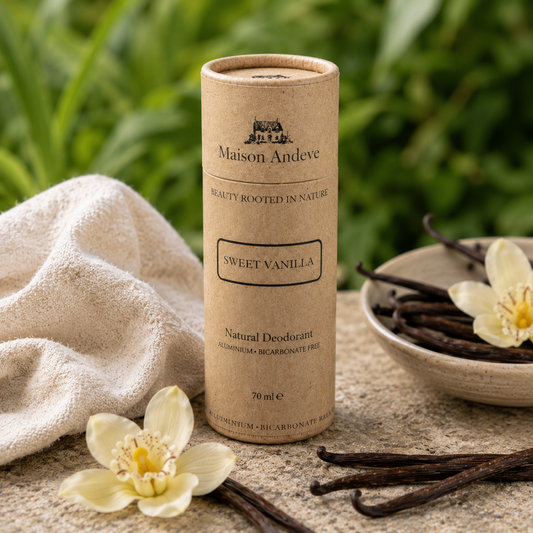 Sweet Vanilla Natural Deodorant | Gentle Protection for Sensitive Skin | Aluminium-Free