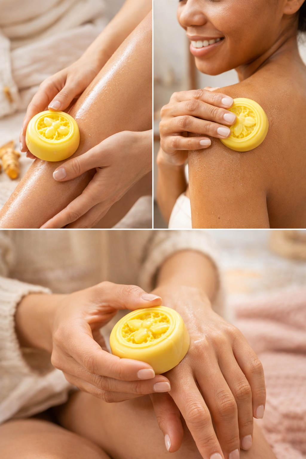 Golden Root Comfort |Turmeric Lotion Bar