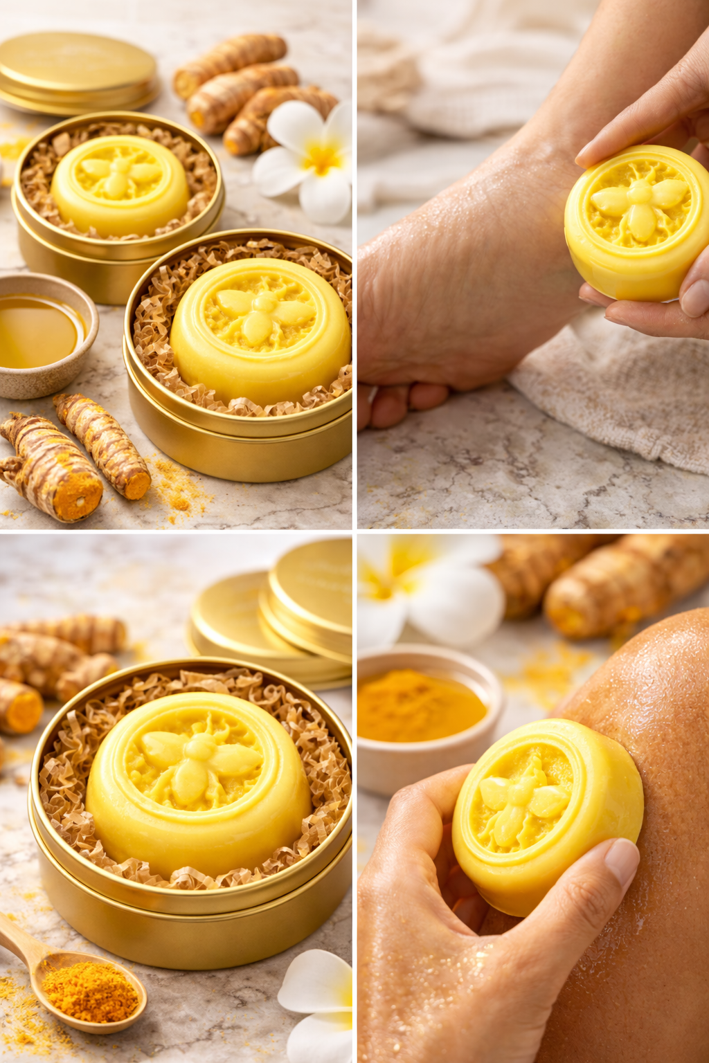 Golden Root Comfort |Turmeric Lotion Bar