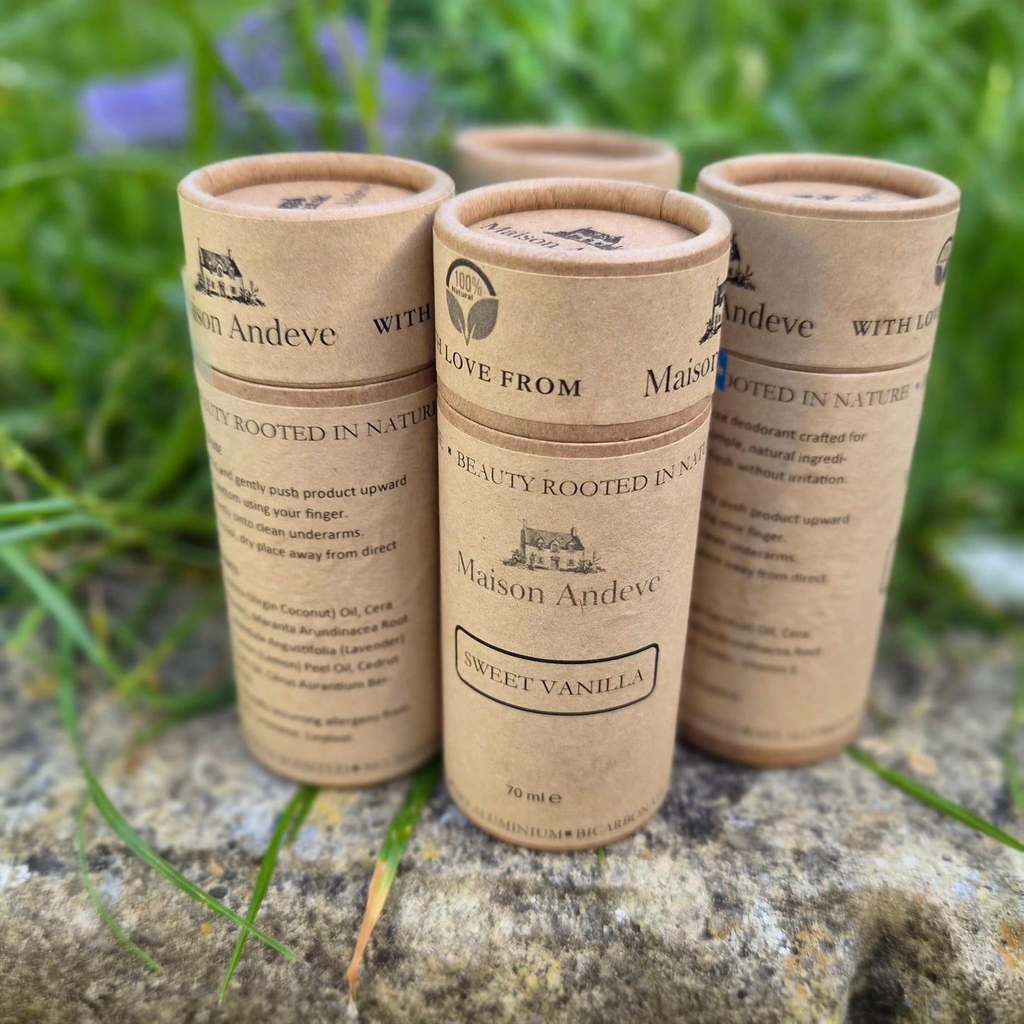 Sweet Vanilla Natural Deodorant | Gentle Protection for Sensitive Skin | Aluminium-Free