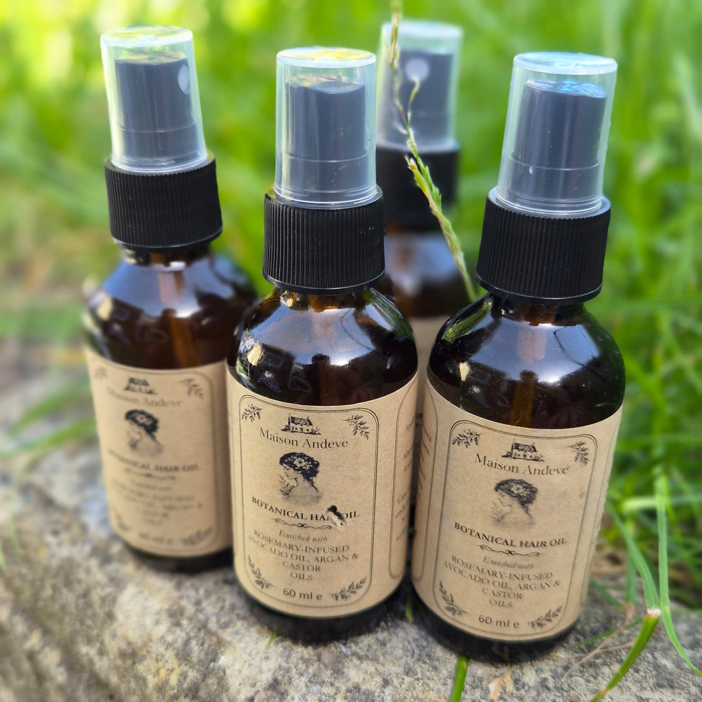 Handmade Botanical Hair Oil | Maison Andeve