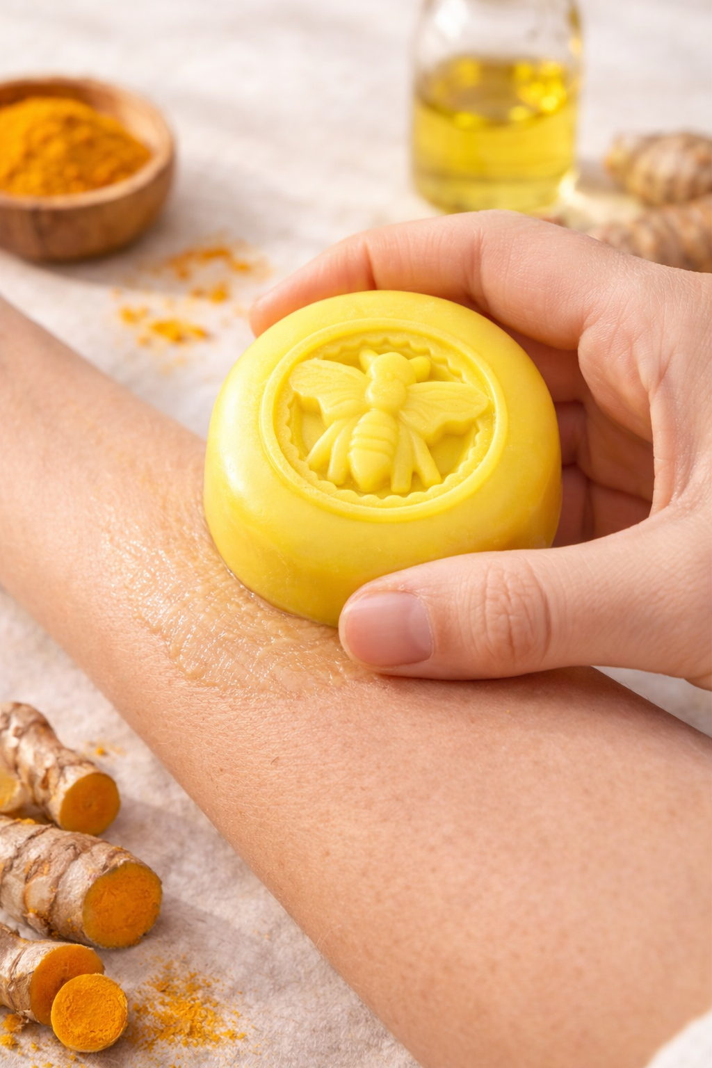 Golden Root Comfort |Turmeric Lotion Bar