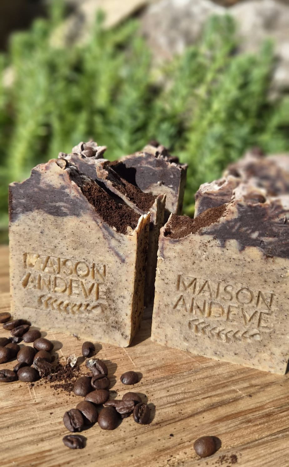Coffee Scrub Soap Bar – Natural Exfoliating Soap with Neroli