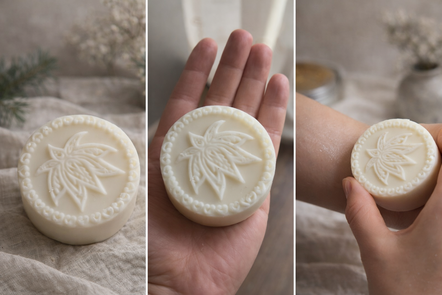 🌿 Maison Andeve|Daily Nourish Body Bar 65g |Calm Bloom Natural Solid Moisturiser