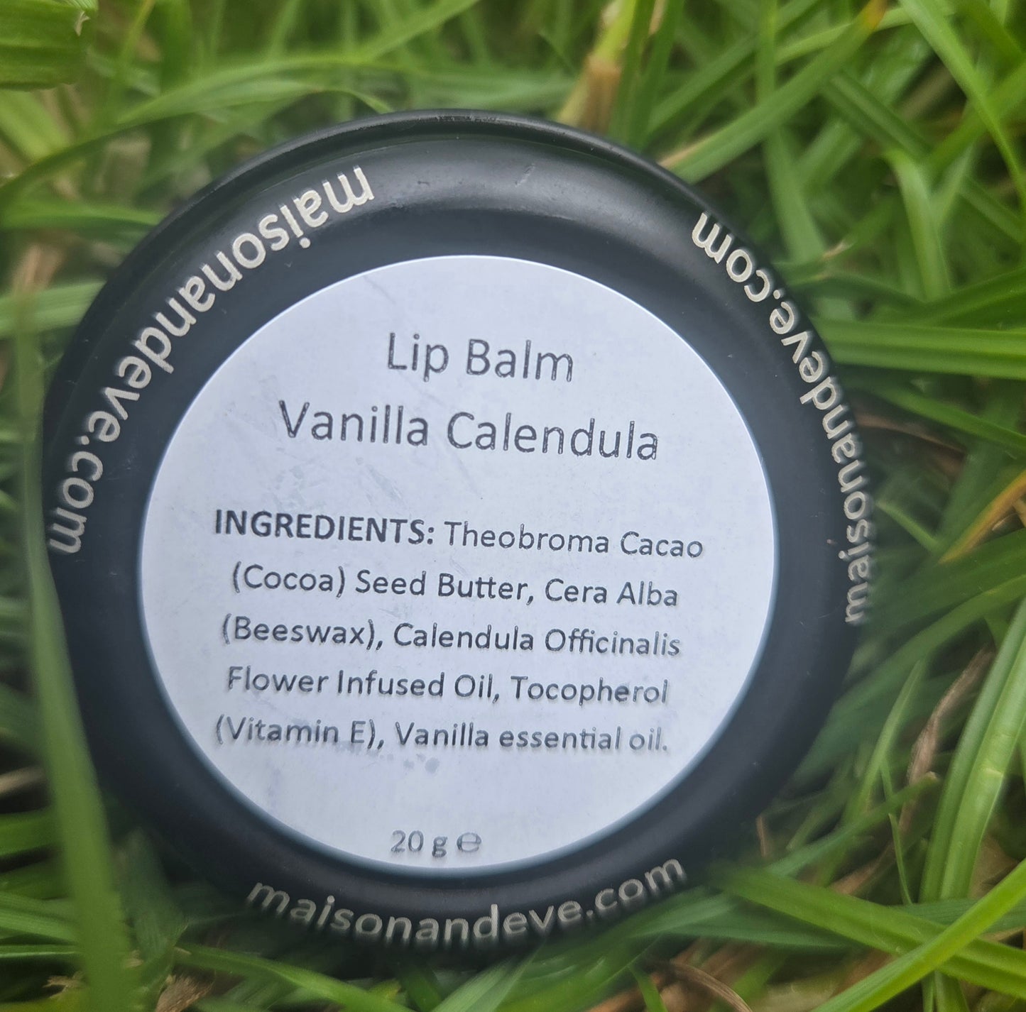 Vanilla Calendula Lip Balm | Deeply Nourishing Botanical Lip Care