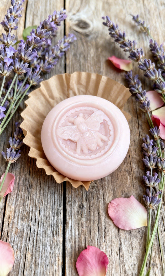 Blushing Rose Lotion Bar | Natural Solid Moisturiser | Maison Andeve