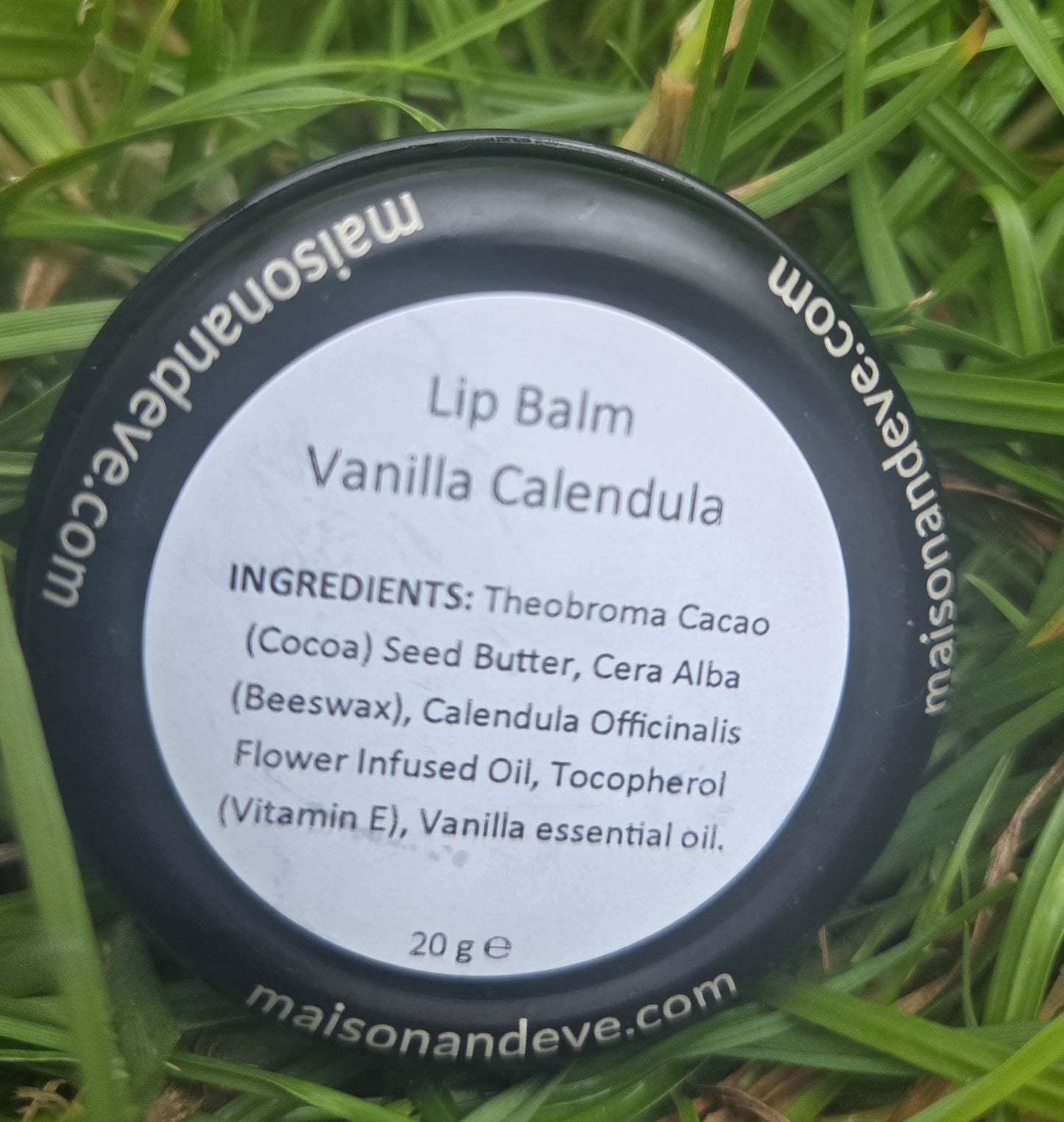 Vanilla Calendula Lip Balm | Deeply Nourishing Botanical Lip Care