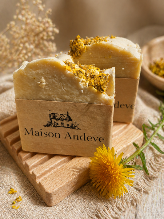 Patchouli Salt Elixir Soap Bar – Natural Sea Salt Soap with Dandelion Infusion
