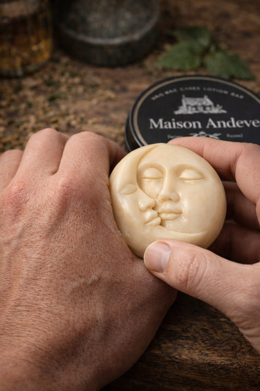 Nettle Restore Lotion Bar for Dry Hands & Skin (60g)