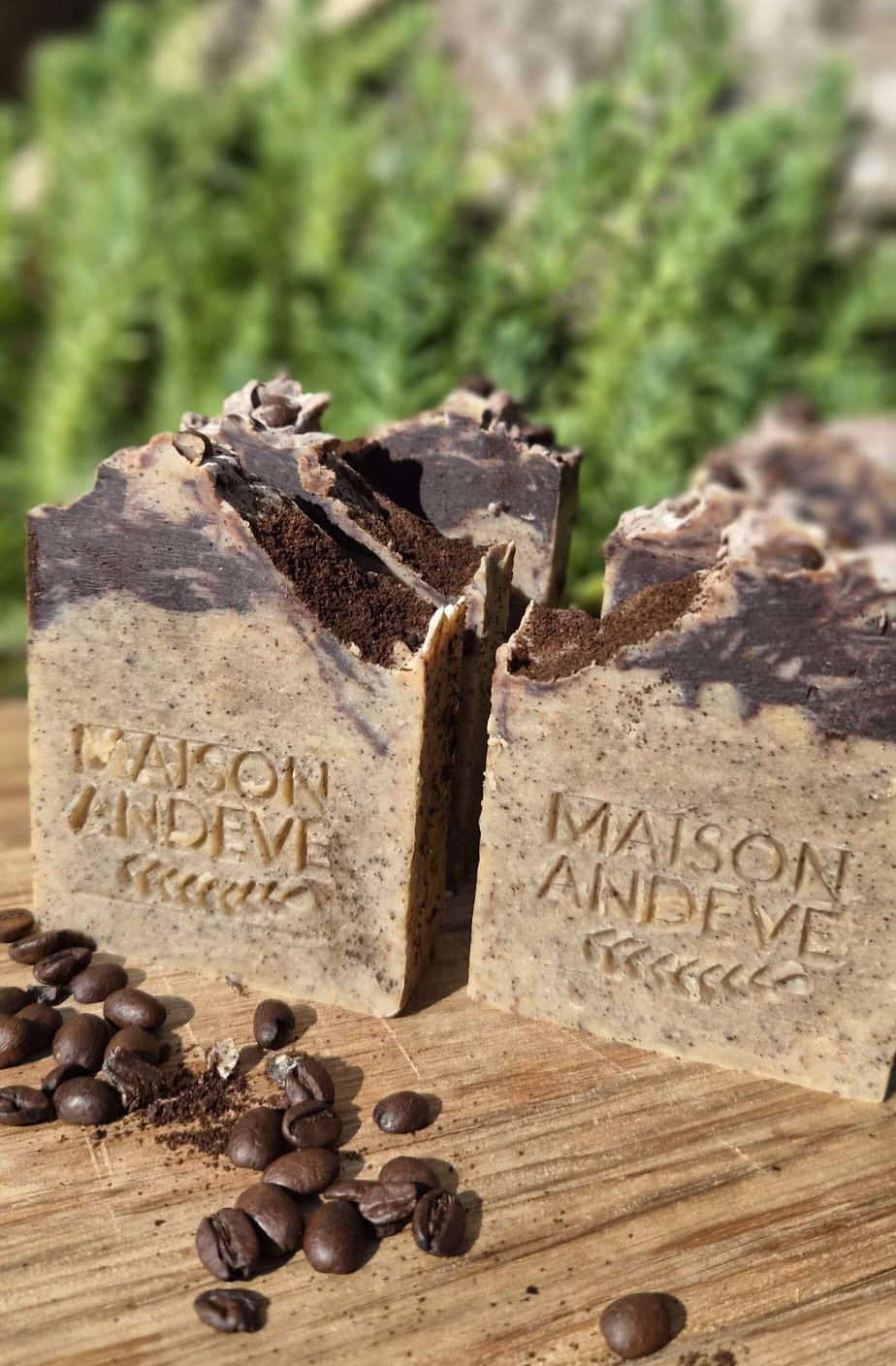 Coffee Scrub Soap Bar – Natural Exfoliating Soap with Neroli