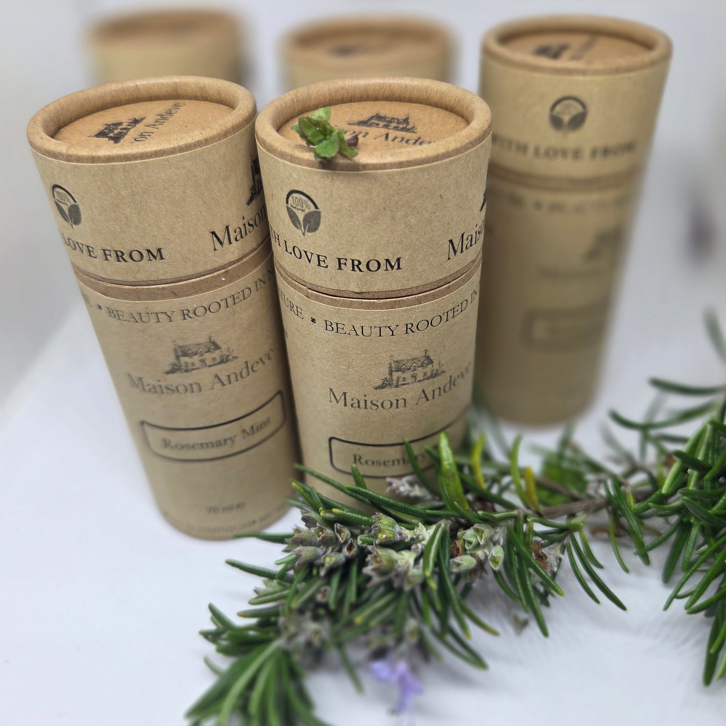 Rosemary & Mint Natural Deodorant – Aluminium Free Botanical Deodorant | 70 ml