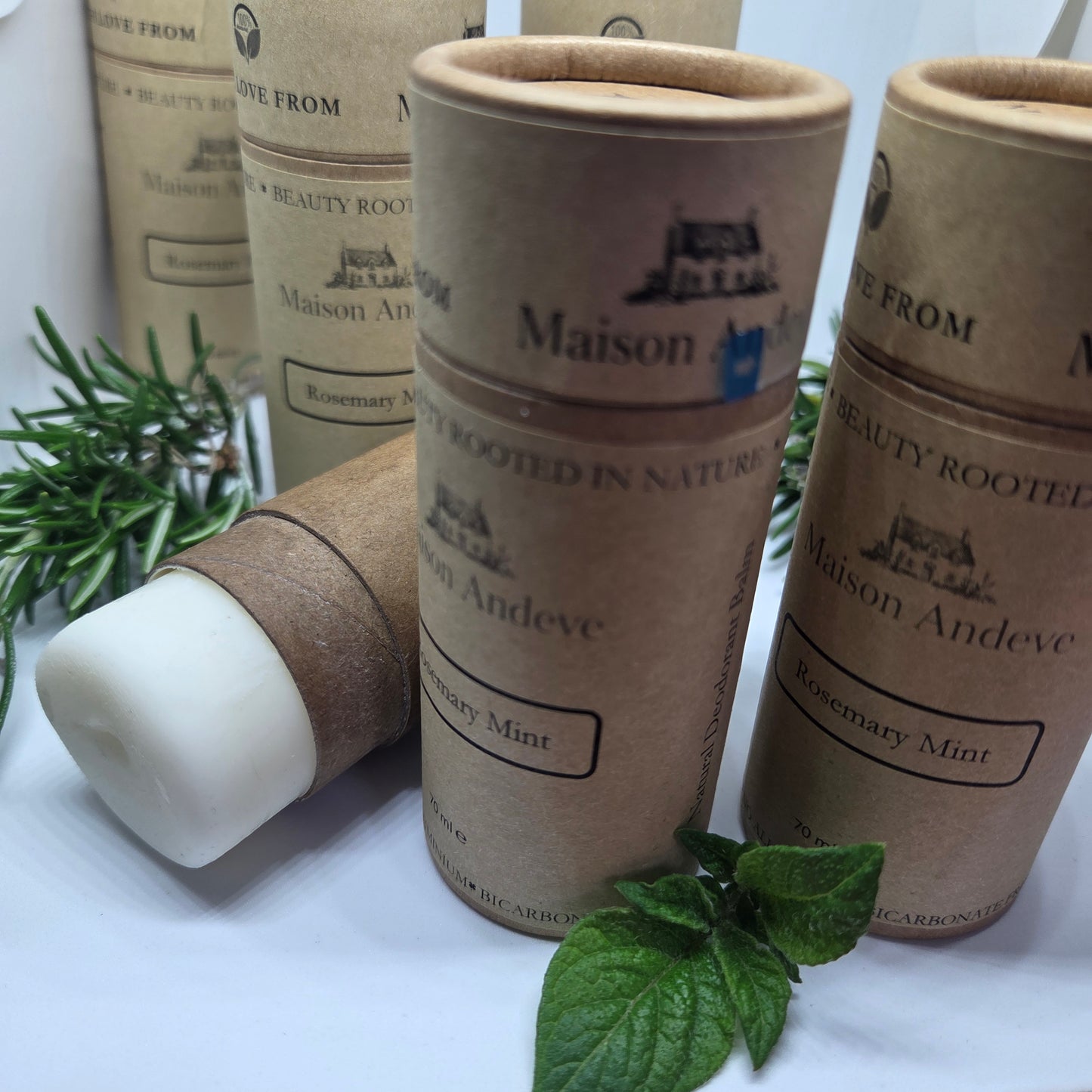 Rosemary & Mint Natural Deodorant – Aluminium Free Botanical Deodorant | 70 ml